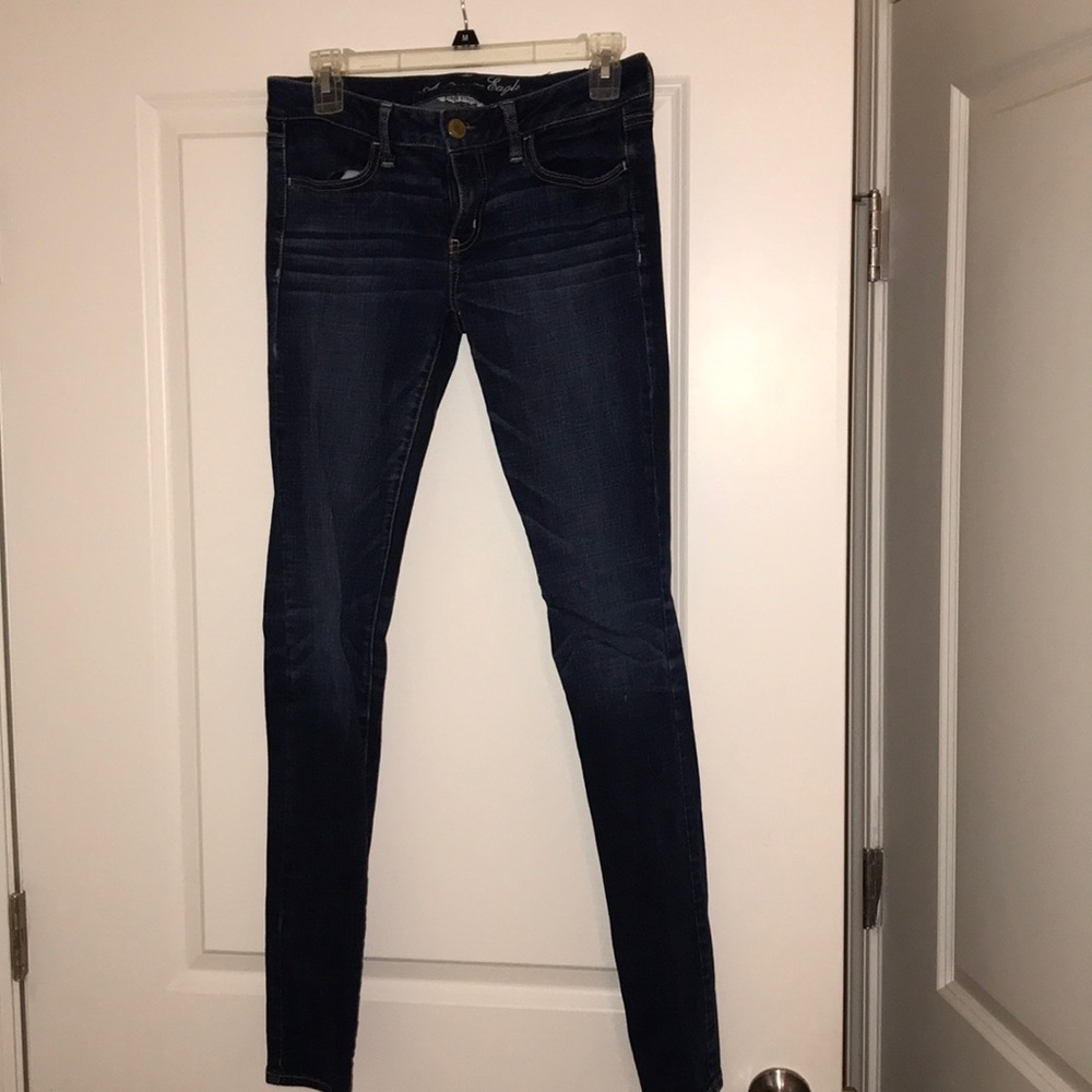 American eagle skinny jeans- super stretch jeans